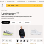 Various Last Season Items 30-40% off Delivered @ On Oceania