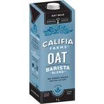 50% off Califia Farms UHT Barista Oat Milk 1L $2.45 @ Woolworths