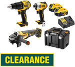 Dewalt 3-Piece Brushless Kit + 2x 4Ah Batteries (Redeem $50 eGift Card) $399 Delivered ($0 C&C/ in-Store) @ Bunnings