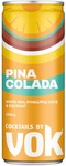 Vok Cocktails Pina Colada 250ml - Carton of 24 Carton $55 (Was $100) + Shipping @ Sippify