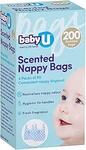 babyU Scented Nappy Bags 200pk $5.24 ($4.72 S&S) + Delivery ($0 with Prime / $59 Spend) @ Amazon AU