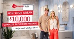 Win a $10,000 Complete Bathroom Package + Design Consult from Beaumont Tiles + Kyal & Kara