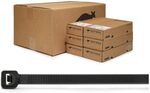 2.5mm X 100mm Cable Ties Black Carton 1000 $4.55 + $15 Delivery ($0 with $99 Order) @ Scrooz Fasteners