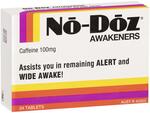 No-Doz Awakeners Caffeine Tablets 24 Pack $3.99 (in-Store or Click and Collect Only) @ Chemist Warehouse