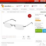 VISION DIRECT 41% Discount Ray Ban Prescription Glasses + Further 10% Discount Using The Coupon
