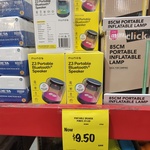 Punos Z3 Portable Bluetooth Speaker with FM Radio $9.50 ($4.75, $5 & $6.49 at Selected Stores) In-Store @ Bunnings