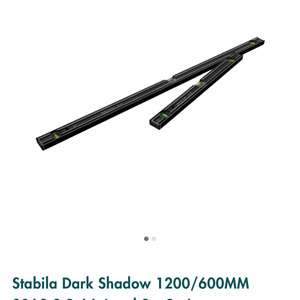 Stabila Dark Shadow Spirit Level 2-Pack $99 in selected stores @ Bunnings