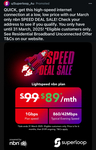 Unconnected nbn FTTP and HFC Addresses 1000/50 $89/Month for 6 Months ($109/Month Ongoing, New Customers Only) @ Superloop