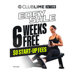 6 Weeks Free Gym Membership + $0 Access Card + $0 Activation (New Customers Only) @ Club Lime