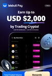 Trade US$50,000+ in Crypto & Receive US$100 Cash Bonus @ Webull (App & Activation Required)