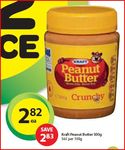 Kraft Peanut Butter 500g $2.82 at Woolworths (Save $2.83)