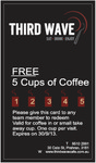 5 Free Coffees - Third Wave Cafe [VIC]
