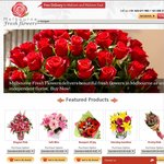 10 % off Any Purchase of Flowers from Melbourne Fresh Flowers