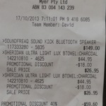SoundFreaq Sound Kick Bluetooth Portable Speaker 40% off $89.40 (RRP $149) instore at Myers