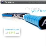 Angell Custom Tennis Racquets - $50 Discount and Free Racquet Sac!