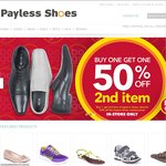Payless Shoes - 50% off Second Pair (Including Already Reduced) Instore Only