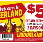 $5 off Any Beer Slab with Coupon @ Liquorland - Valid from 14/2 to 15/2 (Max 6 Slabs Per Coupon)