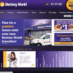 Battery World 9 Volt Batteries for $1 Each