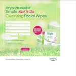 Simple Kind To Skin Facial Wipes Free Sample