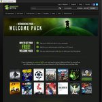 FREE $0 Welcome Pack for New Users Greenman Gaming