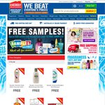 10 Free Product Samples When You Spend $30+ at Chemist Warehouse Online