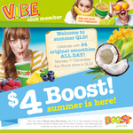 Boost Juice - $4 Original Smoothies on 1st December [QLD]