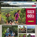Kathmandu Gear up Sale up to 60% off Outdoor & Active Clothing