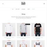 End of Season Sale - All Tshirts 75% off @ All & Sundry Clothing Co