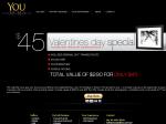 Valentines Day Portrait Photography Special for $45