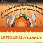 Watermark Software 2015 Thanksgiving Giveaway - Grab Photo & Video Software Pack Free Save $80