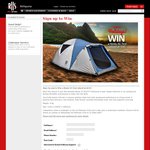 Win a Henty 3G Tent Valued at $195 from RHSports