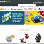 ThinkGeek Site Wide Sale - 20% off USD $50+, 25% off $100+, 30% off $150+ Spend