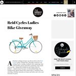 Win a Reid Cycles Ladies' Vintage Plus Bike (Worth $329) from The Weekly Review (VIC)