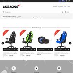 Octane & Nitro Series Gaming Chairs - $323.10 Shipped (Save 10%) @ AKRacing