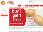 Coles Express - Buy one Pie get one Free!
