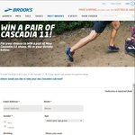 Win a Pair of New Cascadia 11 Shoes from Brooks Running