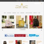 Get Free Delivery on All Products Australia Wide @ www.craftking.com.au