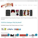 KikiNaNa Designer Nail Wraps 25% off Purchases $10 and over Store Wide | Free Shipping