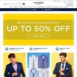 Up to 50% off @ TM Lewin, Suits from $209