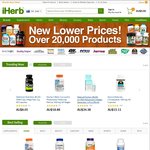 Free Shipping over $60US + 5% off (New Customers) @ iHerb