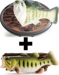 Billy Bass Singing Fish PLUS Large Bill Bass Wall Lamp Bundle $59.95 (Save $35.95) FREE Post from Outlet24Seven