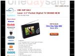 3.5" Pocket TV  - Digital tuner, FM Radio and can double as an STB. Only $82.00 + Shipping