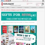 Win 1 of 7 Mother's Day Pamper Packs from Harlequin Books