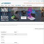 Win 1 of 5 $1,000 Running Packs Including a Tom Tom Spark GPS Fitness Watch (Valued at $199), 2 Pairs of Running Shoes + More