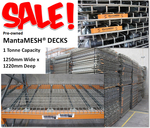 Pre-Owned MantaMesh Decking - 50pk $600 or 100pk $1000 - As New Condition @ Elbowroom (Murarrie QLD)