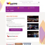 Win a Trip for 2 to Vivid in Sydney [Open Australia-Wide but Flights Depart from Brisbane West Wellcamp Airport, QLD]