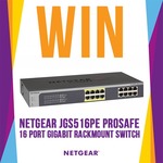 Win a Netgear 16-Port Gigabit Rackmount Switch Worth $219 from Mwave