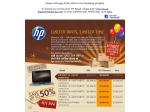 Massive 5-day HP Online Sale 20 to 24 September 2010. Save up to 65 %