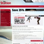 Save 25% at The Station, Jindabyne (NSW / Snowy Mountains)