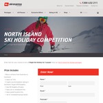 Win a 5 Night Ski Holiday for 2 People to New Zealand from Ski Express